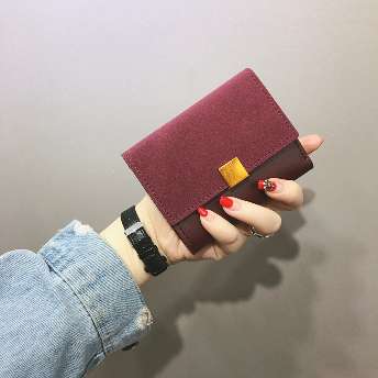 オールシーズンPUホック手持ち配色シンプルファッションリベットハンドバッグ・財布